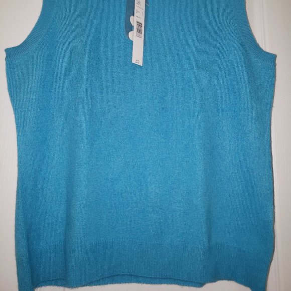 Cashmere 100% Sleeveless Tank - Picture 5 of 5